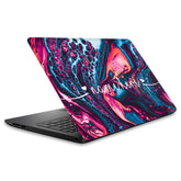 Liquid Psychedelic Laptop Skins - Custom Name